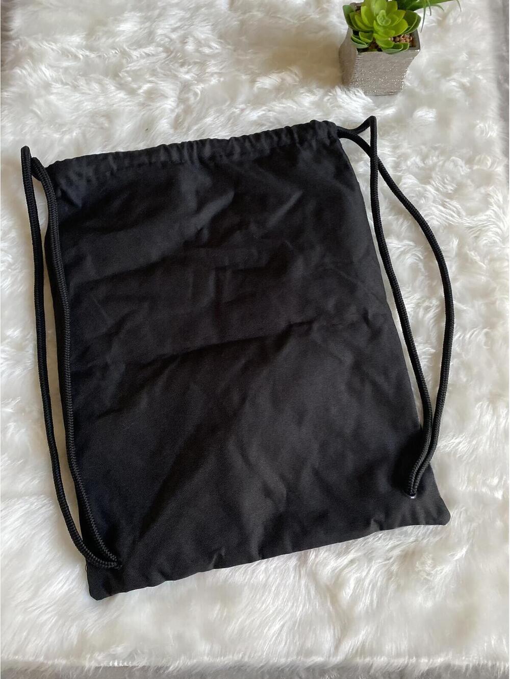 Macy's Red and Gray Drawstring Backpack - Picture 4 of 4